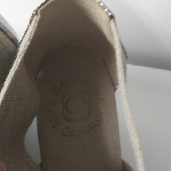 Barcelona Collective Tan Wedges Size 8/8.5 - Picture 8 of 10